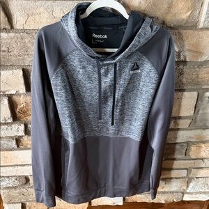 Reebok Two-Tone Gray Pullover